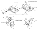 Page F Diagram and Parts List for 31AE9P3I801 2005-2 Yard Man Snow Blower